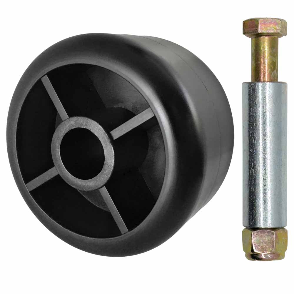 Deck Roller and Hardware kit 3" x 2" Bore 5/8" for Grasshopper 426122 902284 243365 Made in USA