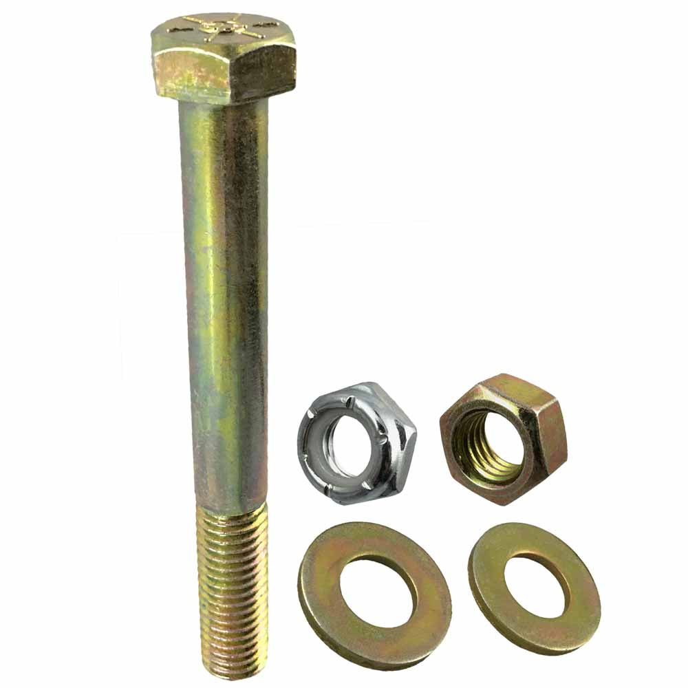 Deck Wheel and Hardware kit for Hustler 788166 5" x 2-3/4" Bore 1/2" Made in USA