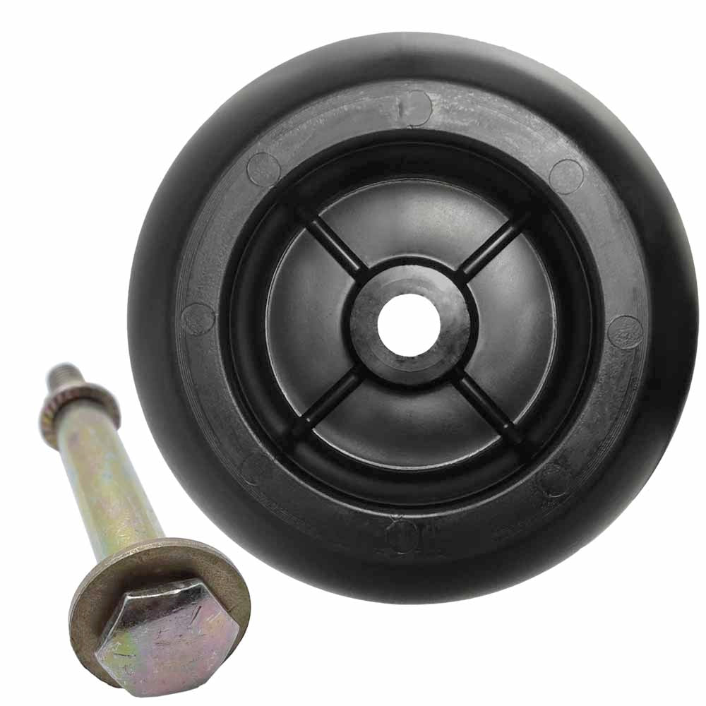 Deck Wheel and Hardware kit for Husqvarna 532133957 596434404 5" x 2-3/4" Bore 1/2" Made in USA