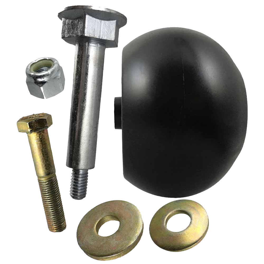 Deck Wheel and Hardware kit for Exmark Type B 109-2098 103-7263 5" x 3-1/4" Bore 5/8" Made in USA