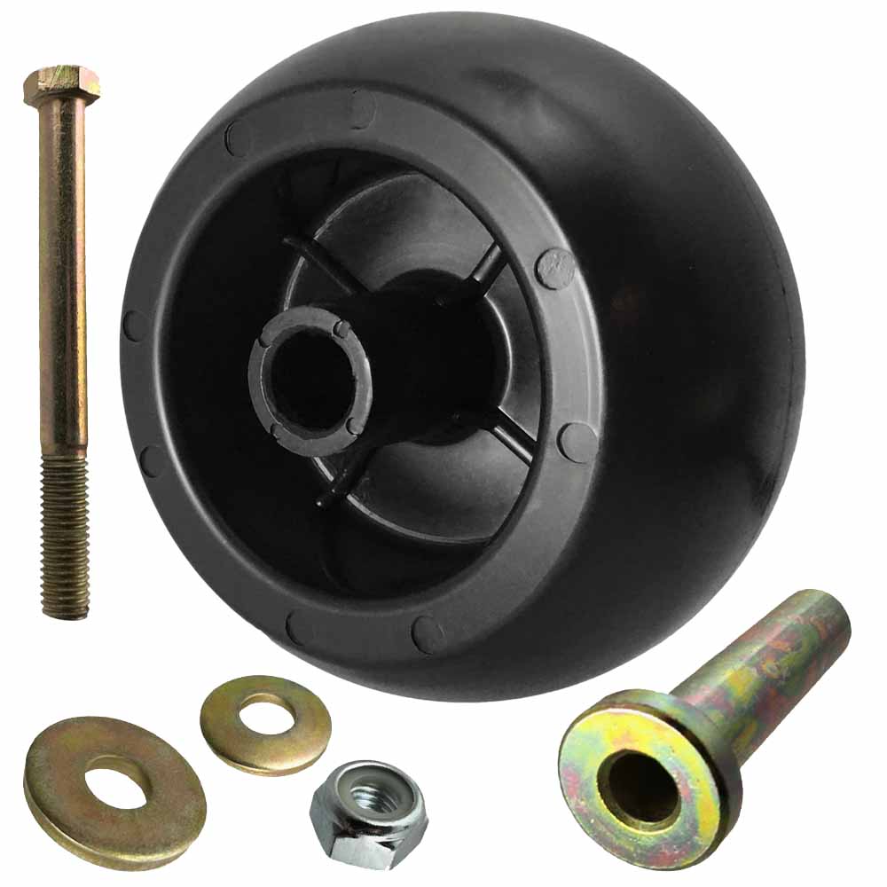 Deck Wheel and Hardware kit for Exmark Type A 103-8415 126-2928 5" x 3-1/4" Bore 5/8" Made in USA
