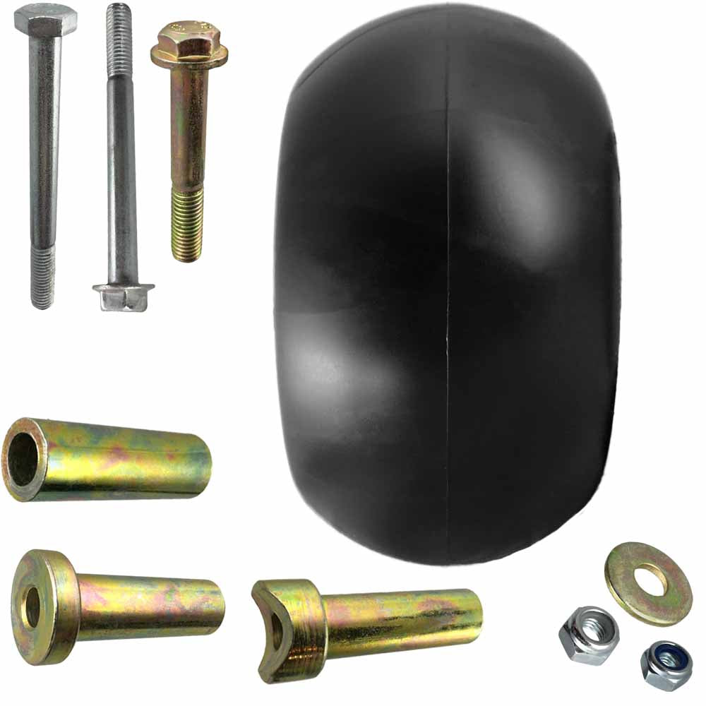 Deck Wheel and Kit for John Deere AM116299 AM133602 M111489 19M7809 M123643 5" x 2" Made in the USA