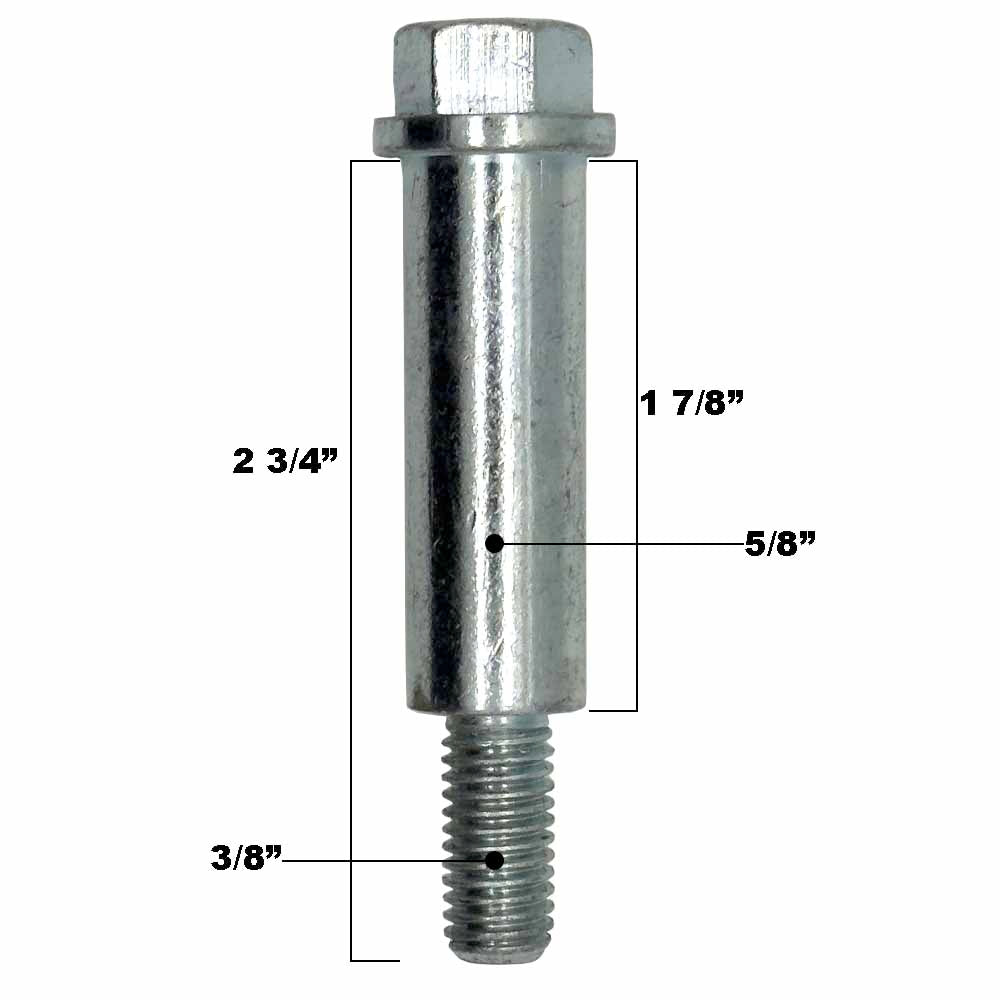 Deck Wheel and Hardware kit for John Deere GX10168 GX21012 5" x 2" Made in the USA