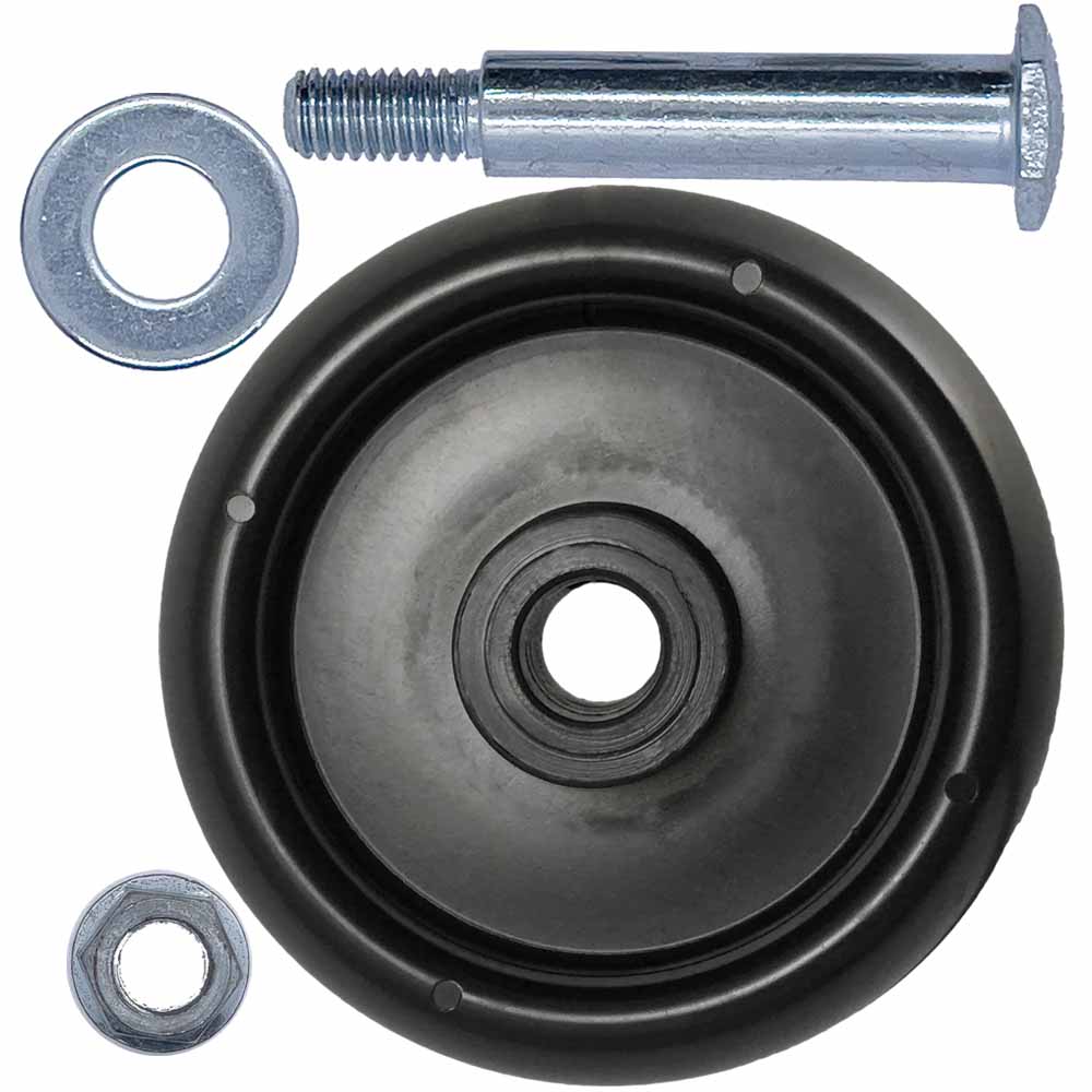 Deck Roller and Hardware kit for Simplicity, Snapper, Ferris 1714760SM 2108765SM 4" x 2" Bore 1/2" Made in USA