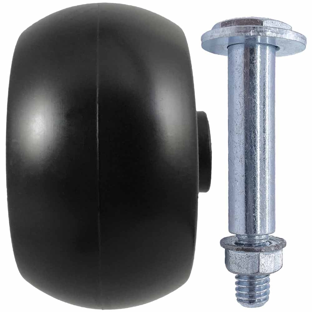 Deck Roller and Hardware kit for Simplicity, Snapper, Ferris 1714760SM 2108765SM 4" x 2" Bore 1/2" Made in USA