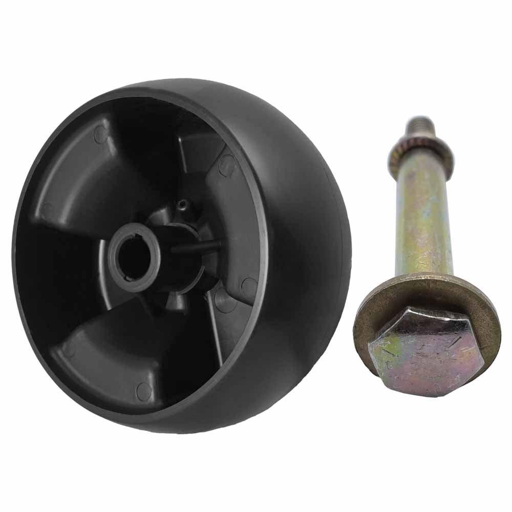 Deck Wheel and Hardware kit 5" x 2-3/4" Bore 1/2" for Cub Cadet, MTD, Troy-Bilt, Toro 753-04856A Made in USA
