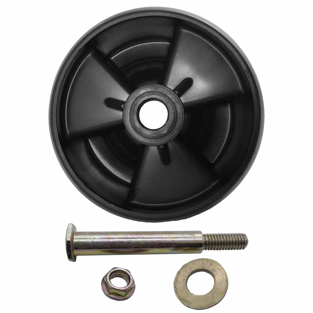 Deck Wheel and Hardware kit 5" x 2-3/4" Bore 1/2" for Cub Cadet, MTD, Troy-Bilt, Toro 753-04856A Made in USA