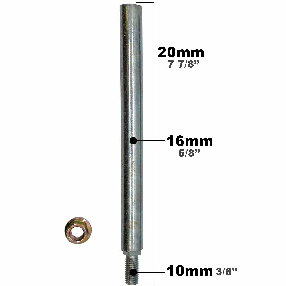 Deck Roller and Hardware kit 2-1/2" x 3" Bore 3/4" for John Deere M113955, M111134 Made in USA