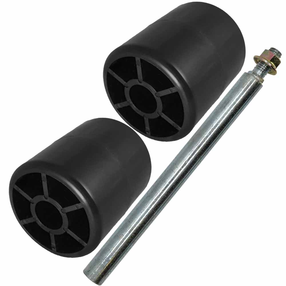 Deck Roller and Hardware kit 2-1/2" x 3" Bore 3/4" for John Deere M113955, M111134 Made in USA