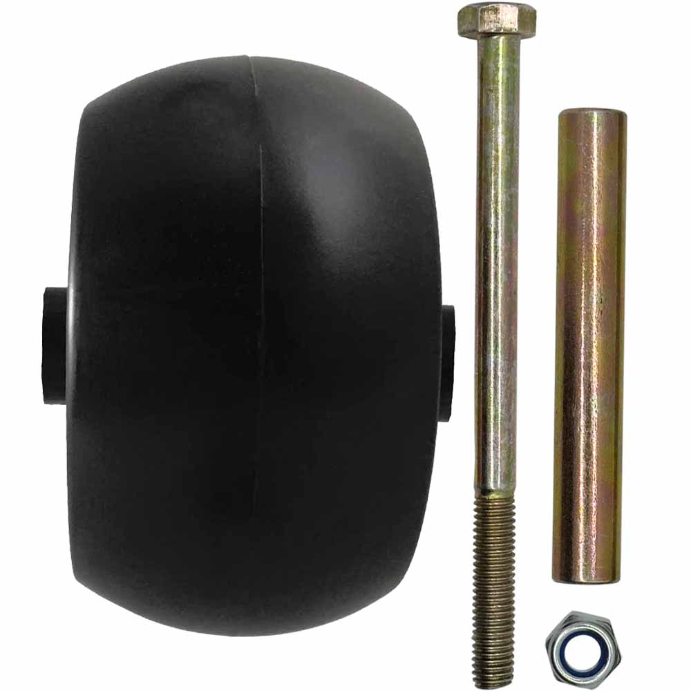 Deck Wheel and Hardware kit for John Deere UC28193 19M8006 TCU19299 5" x 2-3/4" Bore 1/2" Made in USA