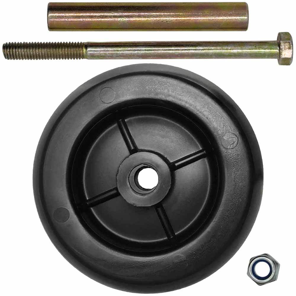 Deck Wheel and Hardware kit for John Deere UC28193 19M8006 TCU19299 5" x 2-3/4" Bore 1/2" Made in USA