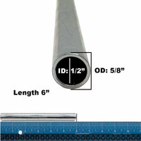 Spanner Bushing for Bad Boy 025-0008-00 Scag 43430 ID 1/2" OD 5/8" Length 6"