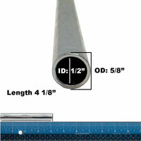 Spanner Bushing For SCAG 43022 Snapper 7022151 Bobcat 14380 Ferris 541657 ID 1/2" OD 5/8" L 4 1/8"