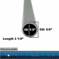 Spanner Bushing For Gravely, Ariens 00473700 ID 1/2" OD 5/8" Length 3 1/4"