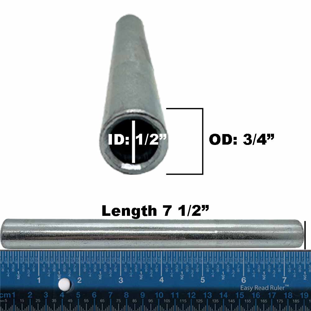 Spacer Bushing for Exmark Toro Scag 1-633959 43583 7.5in ID 1/2 OD 3/4