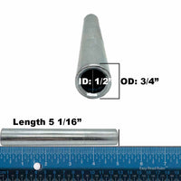 Spanner Bushing for Ariens Gravely 00278500 ID 1/2" OD 3/4" L 5 1/16"