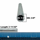 Spanner Bushing for Gravely 09023500 011950 Toro 68-8980 ID 1/2" OD 3/4" L 3 11/32"