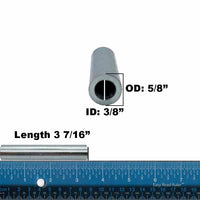 Spanner Bushing for Exmark Toro 98-7912 Grasshopper 942137 ID 3/8" OD 5/8" L 3 7/16"