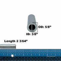 Spanner Bushing for Grasshopper 902284 ID 3/8" OD 5/8" L 2 3/64"