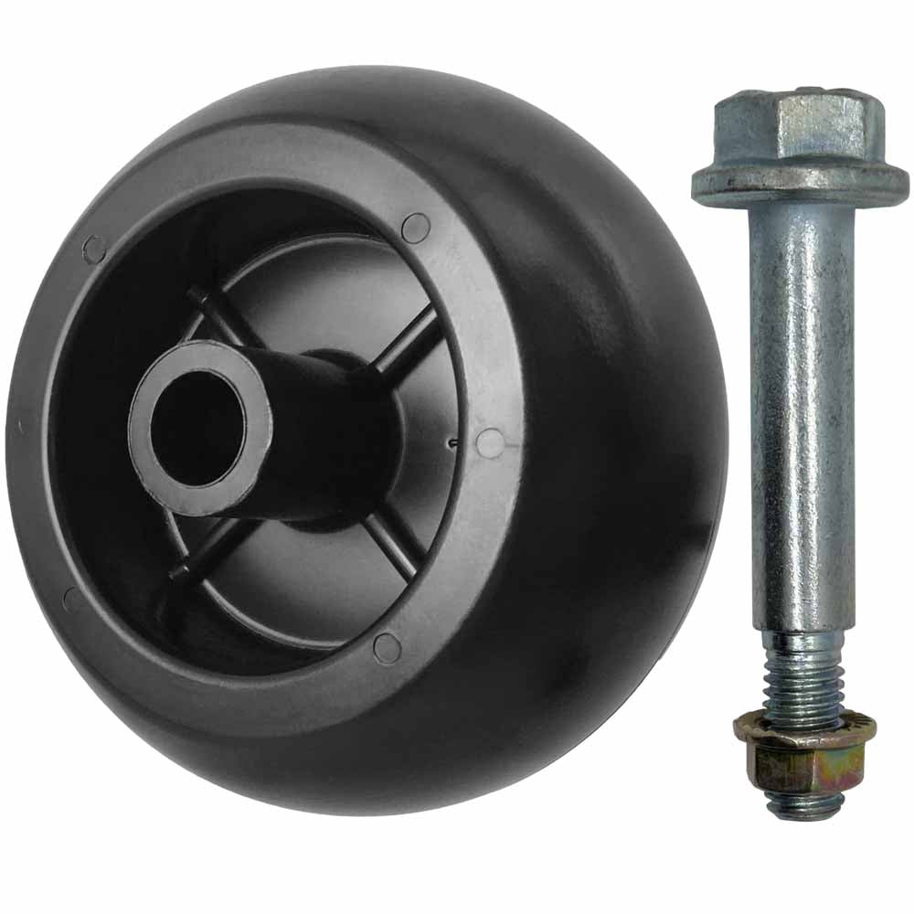 Deck Wheel and Hardware kit  for BadBoy 022-1000-00, 018-0010-00 5" x 2-3/4" Bore 5/8" Made in USA