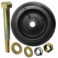 Deck Wheel and Hardware kit for Hustler 788166 5" x 2-3/4" Bore 1/2" Made in USA