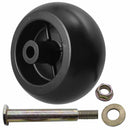 Deck Wheel and Hardware kit for Husqvarna 532133957 596434404 5" x 2-3/4" Bore 1/2" Made in USA