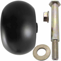 Deck Wheel and Hardware kit for Husqvarna 532133957 596434404 5" x 2-3/4" Bore 1/2" Made in USA