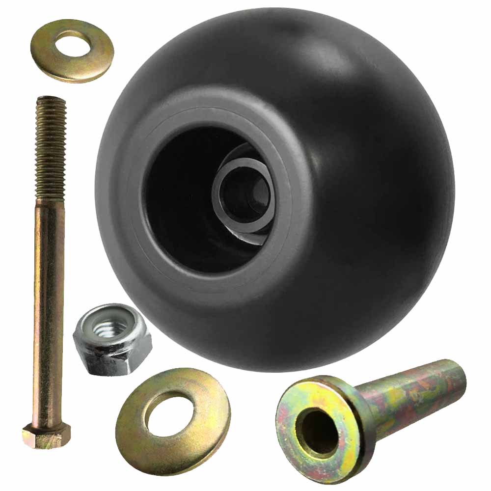 Deck Wheel and Hardware kit for Exmark Type A 103-8415 126-2928 5" x 3-1/4" Bore 5/8" Made in USA