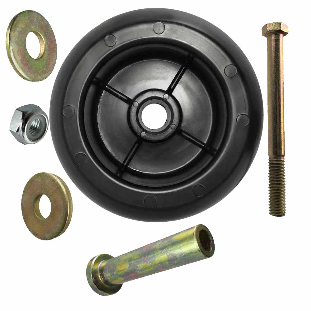 Deck Wheel and Hardware kit for Exmark Type A 103-8415 126-2928 5" x 3-1/4" Bore 5/8" Made in USA