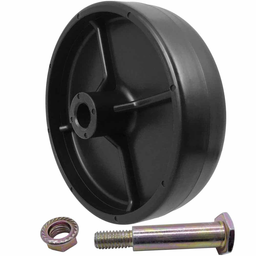Deck Wheel and Hardware kit for Cub Cadet MTD 734-0973 738-0533 4-3/4" x 1-3/8" Bore 1/2" Made in USA