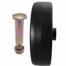 Deck Wheel and Hardware kit for Cub Cadet MTD 734-0973 738-0533 4-3/4" x 1-3/8" Bore 1/2" Made in USA