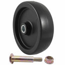 Deck Wheel and Kit replaces part numbers 532105455  61-9760 AM33718 5" x 1-3/8" Bore 1/2" Made in USA
