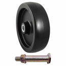 Deck Wheel and Kit replaces part numbers 532105455  61-9760 AM33718 5" x 1-3/8" Bore 1/2" Made in USA