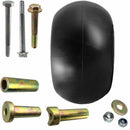 Deck Wheel and Kit for John Deere AM116299 AM133602 M111489 19M7809 M123643 5" x 2" Made in the USA