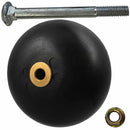 Anti-Scalp Deck Wheel w/Bushing and Hardware kit for SCAG 481632 04003-26 4-1/2" x 3" Made in USA