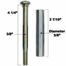 Deck Wheel and Hardware kit for Grasshopper 484230 247310 942137 5" x 2-3/4" Bore 5/8" Made in USA