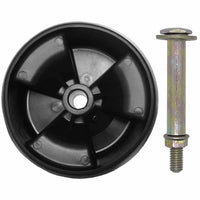 Deck Wheel and Hardware kit  5" x 2-3/4" Bore 1/2" for Cub Cadet, MTD, Troy-Bilt, Toro 753-04856A Made in USA