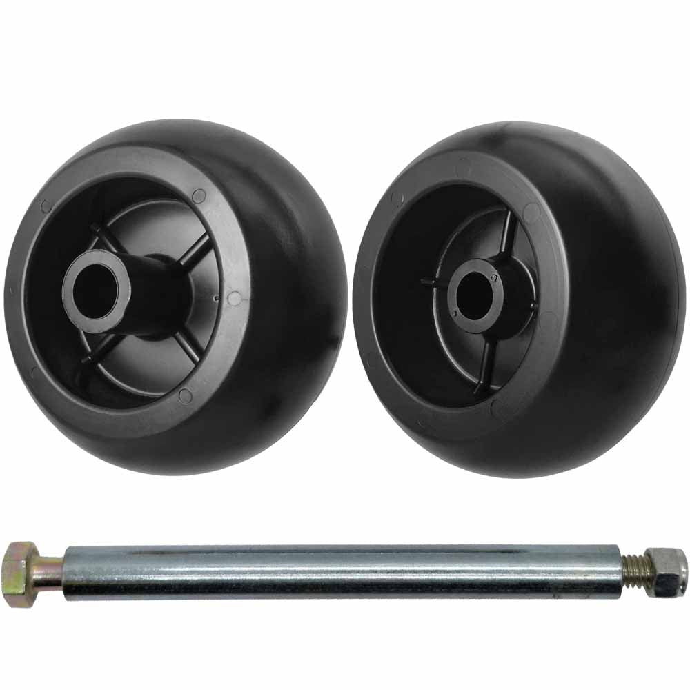 Deck Wheel and Hardware kit  for Toro Exmark 1-603299 98-5967 108-5388 5" x 2-3/4" Bore 5/8" Made in USA