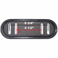 Deluxe Two-Stage Snow Blower Poly Slide Shoe replaces MTD 731-05984