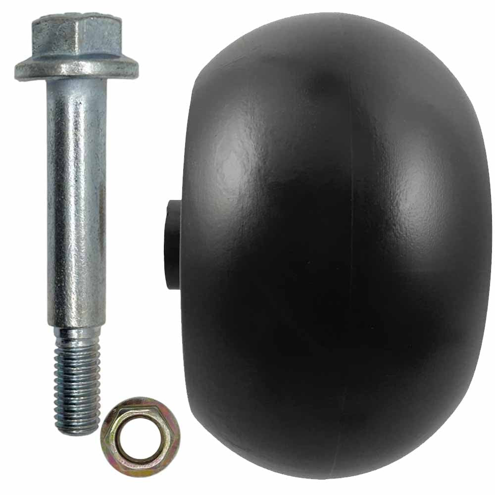 Deck Wheel and Hardware kit  for BadBoy 022-1000-00, 018-0010-00 5" x 2-3/4" Bore 5/8" Made in USA