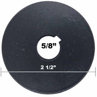 2-1/2" Pulley for McLane 1063 Power Trim 334 JD M47161 Shaft Size  5/8"